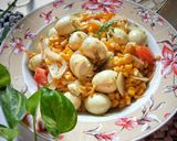 Foto langkah ke 10 dari resep Tumis Telur Puyuh & Jagung.