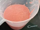 Panna cottas betterave rouge biscuit parmesan