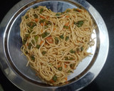 ஹார்ட் ஹக்கா நூடுல்ஸ் (Heart hakka noodles recipe in tamil) ரெசிபி ஸ்டேப் 5 புகைப்படம்