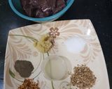 A picture of step 1 of Tawa fry mutton kaleji.