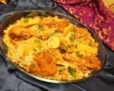 A picture of step 17 of Chicken Tikka Biryani.