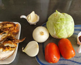 Foto del paso 1 de la receta: Tinga de pollo con col