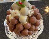 A picture of step 3 of Terry’s Chocolate Christmas pudding.