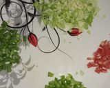 A picture of step 3 of Veg Manchow Soup.