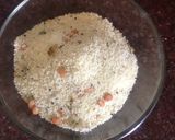 A picture of step 1 of Veg upma.