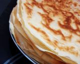 Une image de l'étape 1 de Crêpes fourrées jambon fromage.