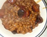 A picture of step 2 of Baked Beanie Wienie.