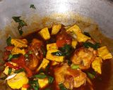 Foto langkah ke 4 dari resep Ayam tahu saos tiram.