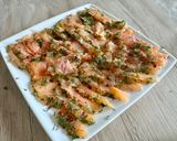 Une image de l'étape 4 de Gravlax de truite.
