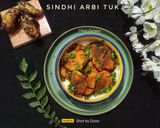 A picture of step 8 of Sindhi Arbi Tuk.