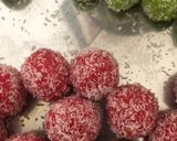 A picture of step 4 of Coconut Ladoo.