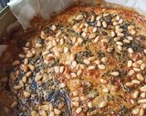 Une image de l'étape 4 de Quiche sans pâte blettes, poire et fromage de brebis.