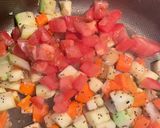 Foto del paso 3 de la receta: Deliciosa 🥳Ensalada de quinoa, con aguacate y queso feta