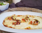 Foto del paso 8 de la receta: Gambas con Gabardina de Calabacín