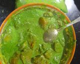 A picture of step 3 of Green chicken tikka.