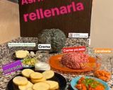 Foto del paso 2 de la receta: Calabaza rellena con carne, a las brasas