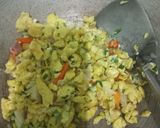 Foto langkah ke 4 dari resep Orak Arik Telur Sawi Putih.