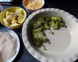 Foto del paso 1 de la receta: Horneado de brécol y salchichas con queso Provolone
