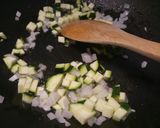 A picture of step 1 of Courgette And Smoked Scamorza Risotto.