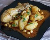 Une image de l'étape 1 de Batata karnoun-ragoût de topinambours.