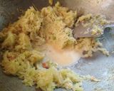 A picture of step 3 of Watermelon Halwa.