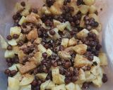 A picture of step 4 of Black Chana Chaat.