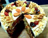 รูปขั้นตอนการทำที่ 10 ของ แครอทเค้กครีมชีสฟรอสตี้ Carrot Cake Cream Cheese Frosting เครื่องแน่น😁