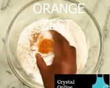 A picture of step 1 of Tangerine Yoghurt Cake.