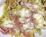 A picture of step 5 of Cabasciutto & Parmiggiano.