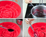 Foto del paso 3 de la receta: Gelatina de tres leches con sabor fresas y menta