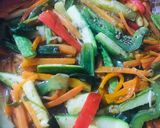 Foto del paso 4 de la receta: 🍗POLLO🍗 ADOBADO CON MIX DE ESPECIAS Y WORK DE VERDURAS🫑🌶🥕🧅🧄