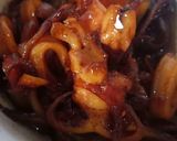 Foto langkah ke 5 dari resep Cumi Saus Mentega.