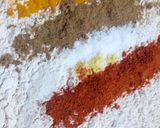 A picture of step 1 of Poori.