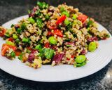 Foto del passaggio 4 della ricetta Insalata di riso e quinoa