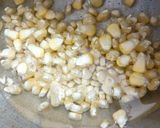 A picture of step 1 of Crispy corn.