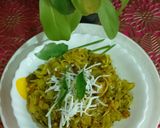 A picture of step 3 of Cabbage Thoran.