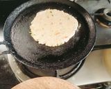 A picture of step 7 of GLuten Free SORGHUM Flour Garlic Roti (jowar flour garlic Roti).