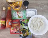Foto langkah ke 1 dari resep Corned Beef mentai rice no oven (Memanfaatkan nasi).
