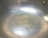 A picture of step 2 of Falahari aloo.