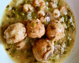 Foto del paso 18 de la receta: Albóndigas de pescado en salsa verde