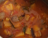 கத்தரிக்காய் தக்காளி உருளைக்கிழங்கு மசியல்(potato,brinjal,tomato masiyal recipe in tamil) ரெசிபி ஸ்டேப் 1 புகைப்படம்