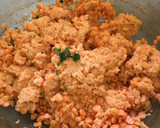 Foto del paso 2 de la receta: Medallones de lentejas turcas y espinaca, sin gluten y veganos