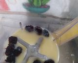 Foto langkah ke 2 dari resep Es Kepal Mulberry.