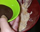 Foto langkah ke 2 dari resep Pie Coklat Matcha.