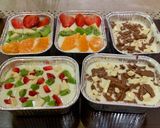 Foto langkah ke 6 dari resep Choco Cheese Silky Pudding.