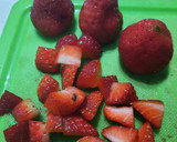 Foto del paso 3 de la receta: Frutillas con crema de queso (para diabéticos)