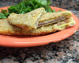 Foto del paso 4 de la receta: Milanesas de berenjenas rellenas de jamón y queso