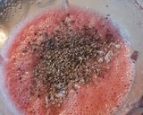 A picture of step 2 of Water melon juice.
