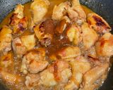 A picture of step 2 of Sweet and Sour Chicken.
