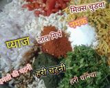 A picture of step 1 of भेल.